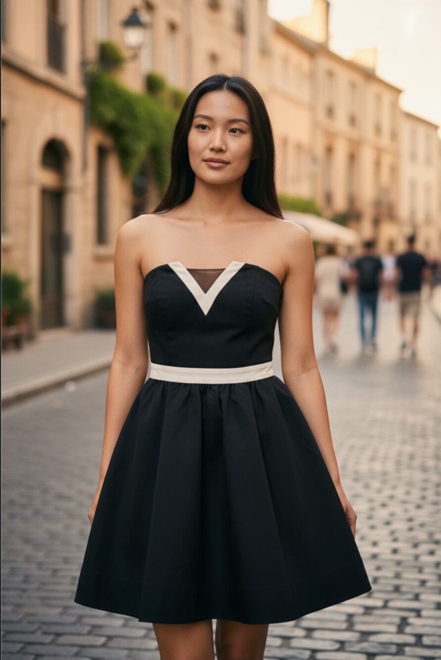Chi Chi London Trim & Proper Mini Dress